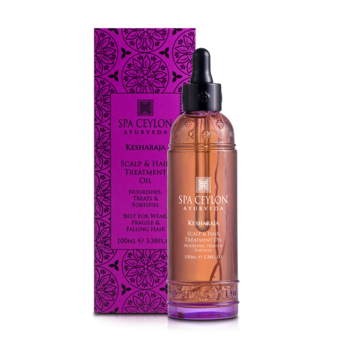 KESHARAJA - skalpo ir plaukų priežiūros aliejus, 100ml