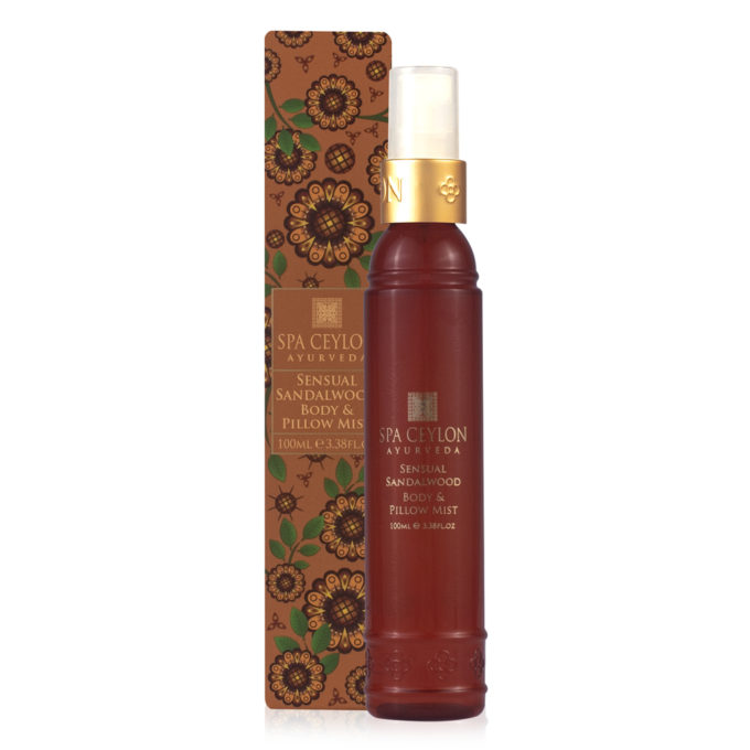 SENSUAL SANDALWOOD - kūno ir patalynės dulksna, 100 ml