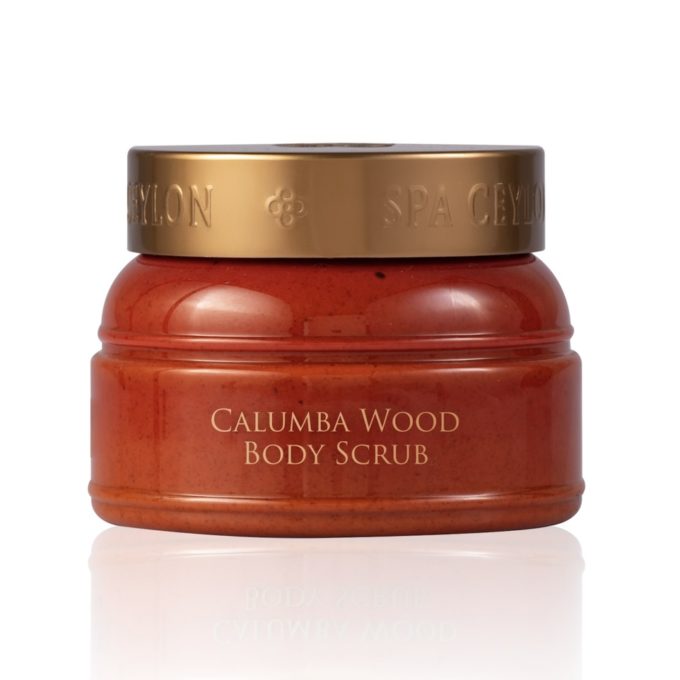 CALUMBA WOOD – kūno šveitiklis su graikinių riešutų pudra ir medumi, 200 g