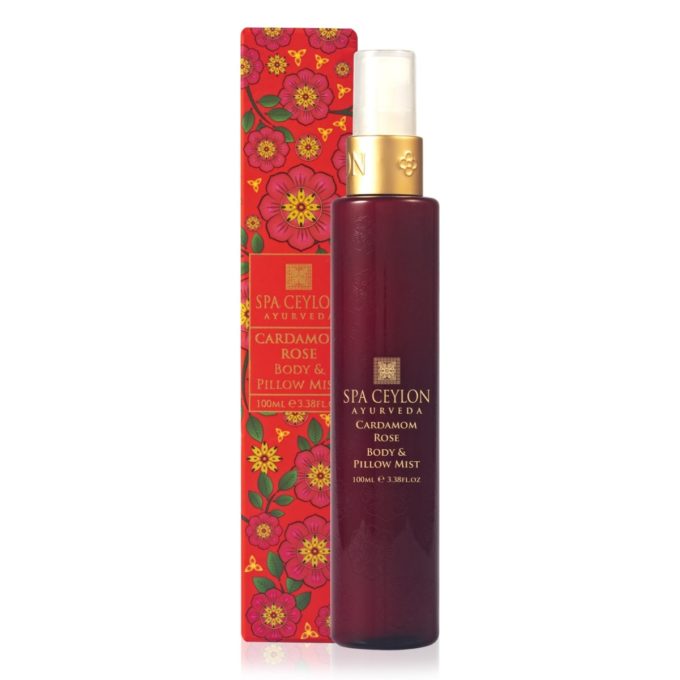 SPA CEYLON CEYLON kūno ir patalynės dulksna CARDAMOM ROSE