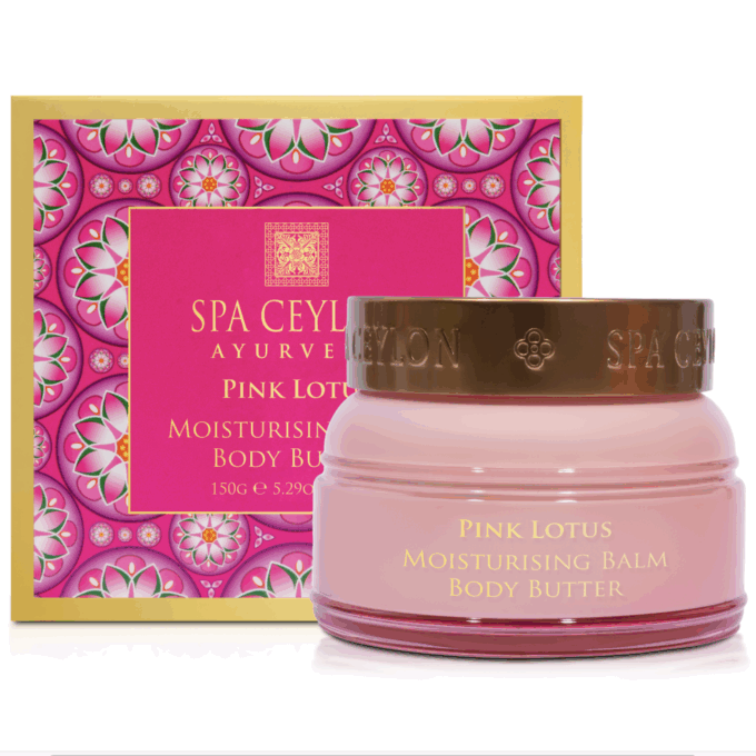 PINK LOTUS - drėkinamasis kūno sviestas, 150 g