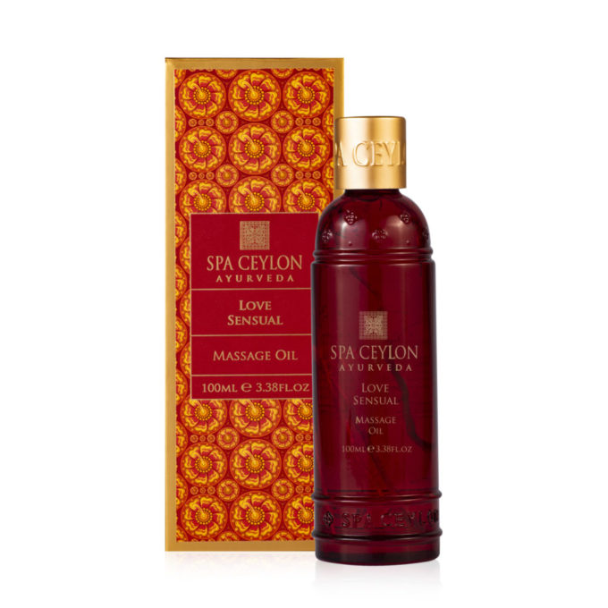LOVE SENSUAL - jausmingas masažo aliejus su afrodiziakinių aromatų natomis, 100 ml