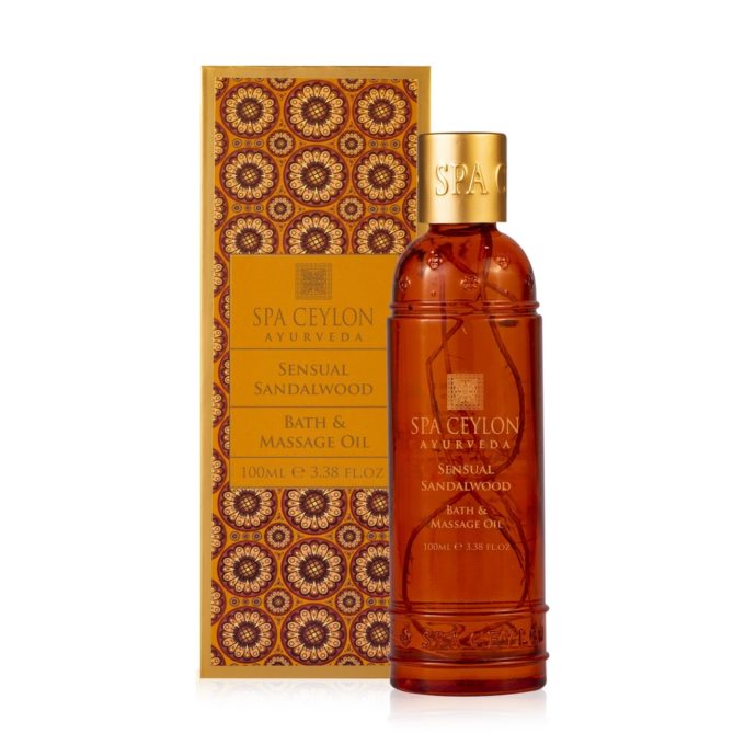 SENSUAL SANDALWOOD  - raminamasis vonios ir masažo aliejus, 100 ml.