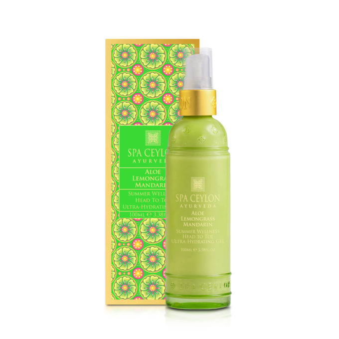 ALOE LEMONGRASS MANDARIN - drėkinamasis gelis vasarai – kūnui ir plaukams, 100 ml