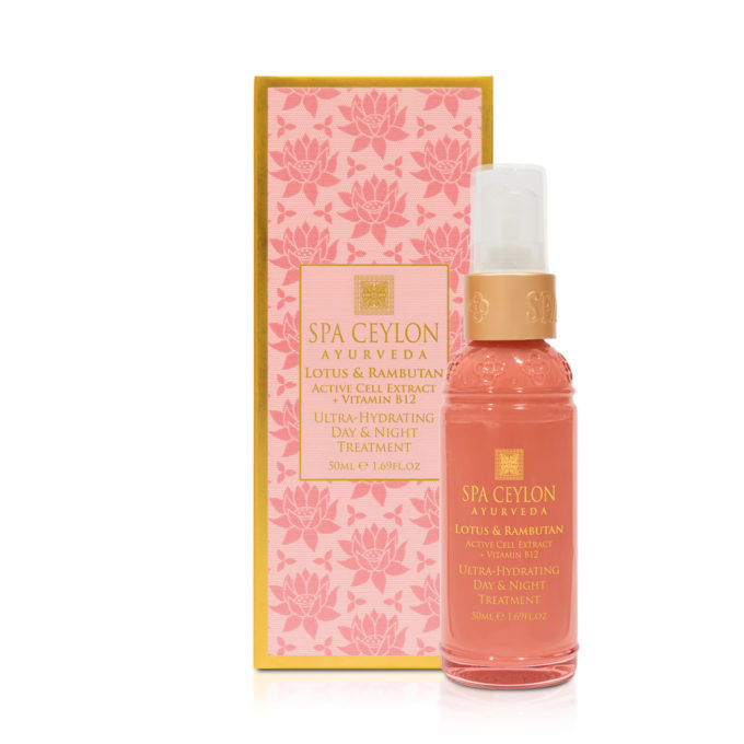LOTUS & RAMBUTAN -  Intensyvi drėkinamoji veido kaukė normaliai ir jautriai odai, 50g